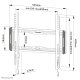 Neomounts WL30-550BL14 Supporto TV a parete 32-75
