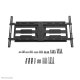 Neomounts WL40-550BL18 Supporto TV a parete 43-75