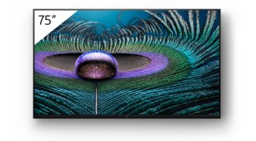 Sony FWD-75Z9J visualizzatore di messaggi Pannello piatto per segnaletica digitale 190,5 cm (75") LED Wi-Fi 8K Ultra HD Nero Android 10