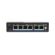 Vultech Security Switch PoE+ (Unmanaged) 4 porte 10/100 FE + 2 porte Uplink 10/100 FE 2