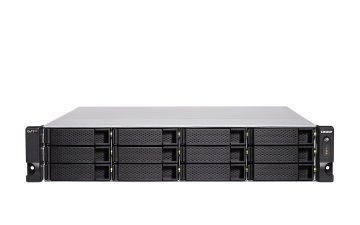 QNAP TS-h1886XU-RP R2 NAS Armadio (2U) Intel® Xeon® D D-1622 32 GB DDR4 0 TB QuTS hero Nero