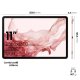 Samsung Galaxy Tab S8 Tablet Android 11 Pollici 5G RAM 8 GB 128 GB Tablet Android 12 Pink Gold [Versione italiana] 2022 13