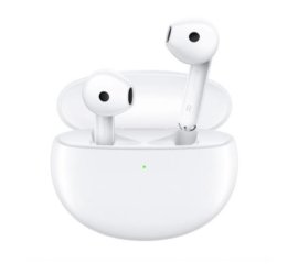 OPPO Enco Air2 Auricolari True Wireless, 24h di Autonomia, Ricarica Rapida, Bluetooth 5.2, Raggio 10m, Controlli Touch, Cancellazione del rumore I.A., Android e iOS, IPX4, Bianco [Versione Italiana]