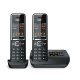 Gigaset COMFORT 550A duo Telefono analogico/DECT Identificatore di chiamata Nero 12