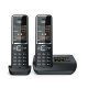 Gigaset COMFORT 550A duo Telefono analogico/DECT Identificatore di chiamata Nero 7