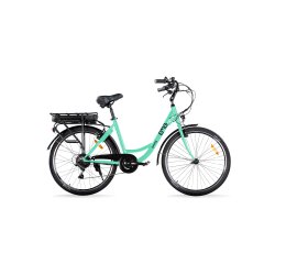 EMG Jammy - telaio in acciaio 17", ruote 26", freno V-brake a/p, cambio Shimano, potenza 250W, batteria 36V 10Ah