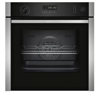 Neff FOUR B6AVH7AN1 71 L 3600 W Nero, Acciaio inox