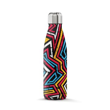 The Steel Bottle Pop art Uso quotidiano 500 ml Stainless steel Multicolore