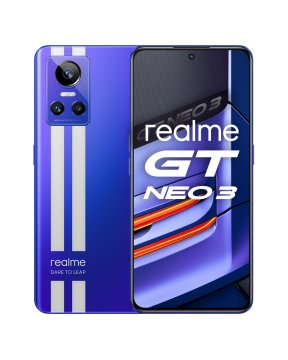 realme GT Neo 3 17 cm (6.7") Doppia SIM Android 12 5G USB tipo-C 8 GB 256 GB 5000 mAh Blu