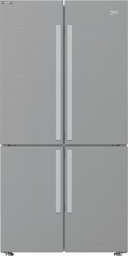 Beko GN1406231XBN frigorifero side-by-side Libera installazione 572 L F Acciaio inossidabile