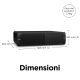 HP Z2 SFF G9 Intel® Core™ i7 i7-12700 16 GB DDR5-SDRAM 512 GB SSD NVIDIA Quadro T1000 Windows 11 Pro Stazione di lavoro Nero 12