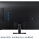 Samsung Smart Monitor Serie M7 - M70B da 43'' UHD Flat 10