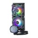 Cooler Master MasterLiquid ML240 Illusion Processore Raffreddatore di liquidi tutto in uno Nero 4