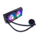 Cooler Master MasterLiquid PL240 Flux Processore Kit di raffreddamento a liquido 12 cm Nero 4