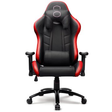 Cooler Master Gaming Caliber R2 Poltrona per gaming Seduta imbottita Nero, Rosso