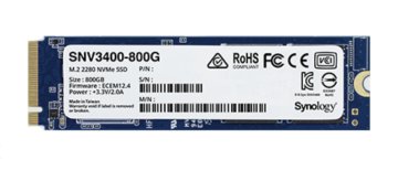 Synology SNV3400-800G drives allo stato solido 800 GB M.2 PCI Express 3.0 NVMe
