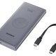 Samsung EB-U3300 10000 mAh Carica wireless Grigio 6