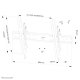 Neomounts WL35S-850BL18 Supporto TV a parete 43-86