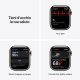 Apple Watch Series 7 GPS + Cellular, 45mm Cassa in Acciaio inossidabile Grafite con Maglia Milanese Grafite 6