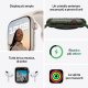 Apple Watch Series 7 GPS + Cellular, 45mm Cassa in Acciaio inossidabile Grafite con Maglia Milanese Grafite 9