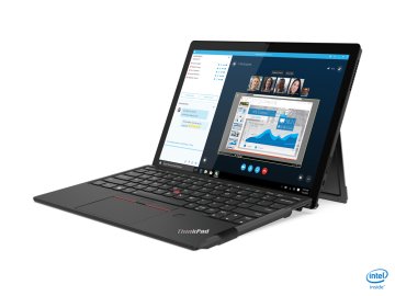 Lenovo ThinkPad X12 Detachable Ibrido (2 in 1) 31,2 cm (12.3") Touch screen Full HD+ Intel® Core™ i5 i5-1130G7 16 GB LPDDR4x-SDRAM 512 GB SSD Wi-Fi 6 (802.11ax) Windows 10 Pro Nero