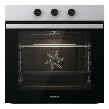 Hisense BI61111AX forno 77 L 3500 W A Nero, Grigio, Stainless steel