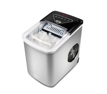 Girmi GH77 macchina per cubetti di ghiaccio Macchina per ghiaccio portatile 12 kg/24h 100 W Grigio