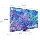 Samsung TV Neo QLED 4K 55” QE55QN85B Smart TV Wi-Fi Bright Silver 2022, Mini LED, Processore Neo Quantum 4K, Gaming mode, Suono 3D 11