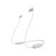 Sony WI-C100 Auricolare Wireless In-ear Musica e Chiamate Bluetooth Bianco 2