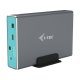 i-tec CAMYSAFEDUAL25 contenitore di unità di archiviazione Box esterno HDD/SSD Grigio 2.5