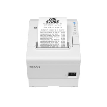 Epson TM-T88VII (111): USB, Ethernet, Serial, PS, Bianco