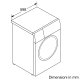 Bosch Serie 4 WAN28268IT lavatrice Caricamento frontale 8 kg 1400 Giri/min Bianco 9