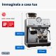 De’Longhi Dedica Arte La Specialista Arte - Macchina per Caffè in chicchi Manuale, Montalatte manuale, 1400W, Metal Black (EC9155.MB) 8