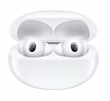 OPPO EncoX2 Auricolari True Wireless, Qualità by Dynaudio, Bluetooth5.2, Ricarica Wireless, Controlli Touch, Cancellazione del rumore, 40h di Autonomia, Android e iOS, IP54, Bianco[Versione Italiana]