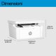 HP LaserJet Stampante multifunzione M140w, Bianco e nero, Stampante per Piccoli uffici, Stampa, copia, scansione, Scansione verso e-mail; scansione verso PDF; dimensioni compatte 7