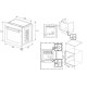 Beko BBIE13301XFP forno 66 L 3400 W Nero, Acciaio inox 7