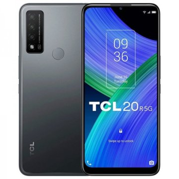 TCL 20R 5G 16,6 cm (6.52") Doppia SIM Android 11 USB tipo-C 4 GB 128 GB 4500 mAh Grigio