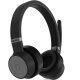 Lenovo Go Wireless ANC Auricolare Con cavo e senza cavo A Padiglione Ufficio USB tipo-C Bluetooth Base di ricarica Nero 5