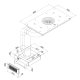 Silverline 3412 Supreme Aspirazione verso il basso Nero 648 m³/h 3