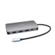 i-tec USB-C Metal Nano Dock HDMI/VGA with LAN + Charger 112W 4