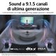 LG Soundbar S95QR 810W 9.1.5 canali, Meridian, Dolby Atmos, NOVITÀ 2022 4