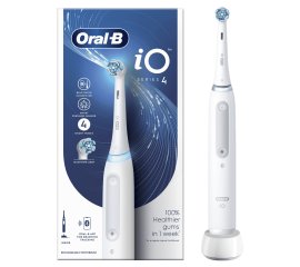 Oral-B iO SERIES 4 BLANC Adulto Spazzolino rotante Bianco