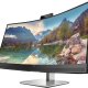 HP Monitor per video conferenze con schermo curvo E34m G4 USB-C WQHD 3