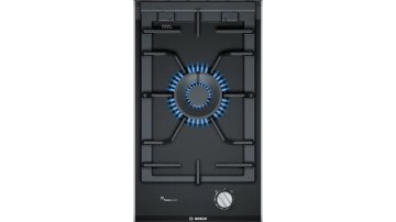 Bosch Serie 8 PRA3A6B70 piano cottura Nero Da incasso 30 cm Gas 1 Fornello(i)