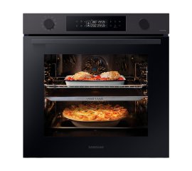 Samsung NV7B4440VBB Forno ad incasso Dual Cook Serie 4 76 L A+ Black Inox