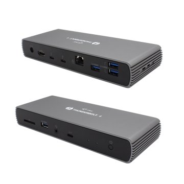 i-tec Thunderbolt 4 Dual Display Docking Station + Power Delivery 96W