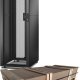 APC Easy Rack 600mm/42U/1000mm , with Roof, Side panel Rack indipendenti Nero 2