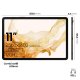Samsung Galaxy Tab S8 Tablet Android 11 Pollici Wi-Fi RAM 8 GB 256 GB Tablet Android 12 Graphite [Versione italiana] 2022 13