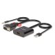 Lindy 38284 cavo e adattatore video VGA (D-Sub) + 3.5mm HDMI + USB Nero 6