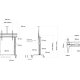 Multibrackets 3120 Supporto TV a parete 2,79 m (110